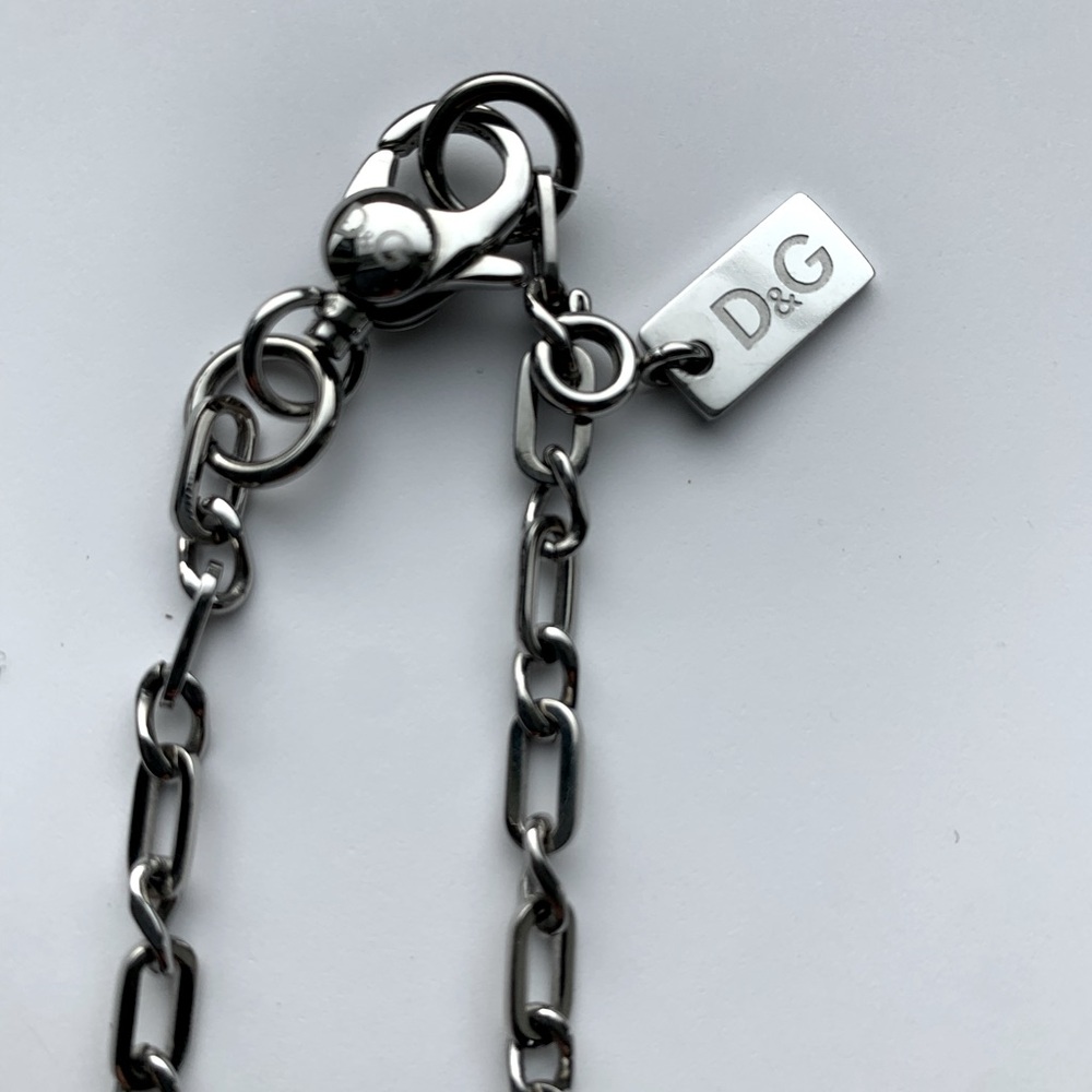 D&G Chain Necklace with D&G Logo Bijou - Picture 6 of 10